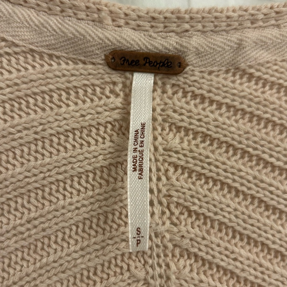 Free People Ribs and Ruffles Tunic Sweater - Picture 2 of 6